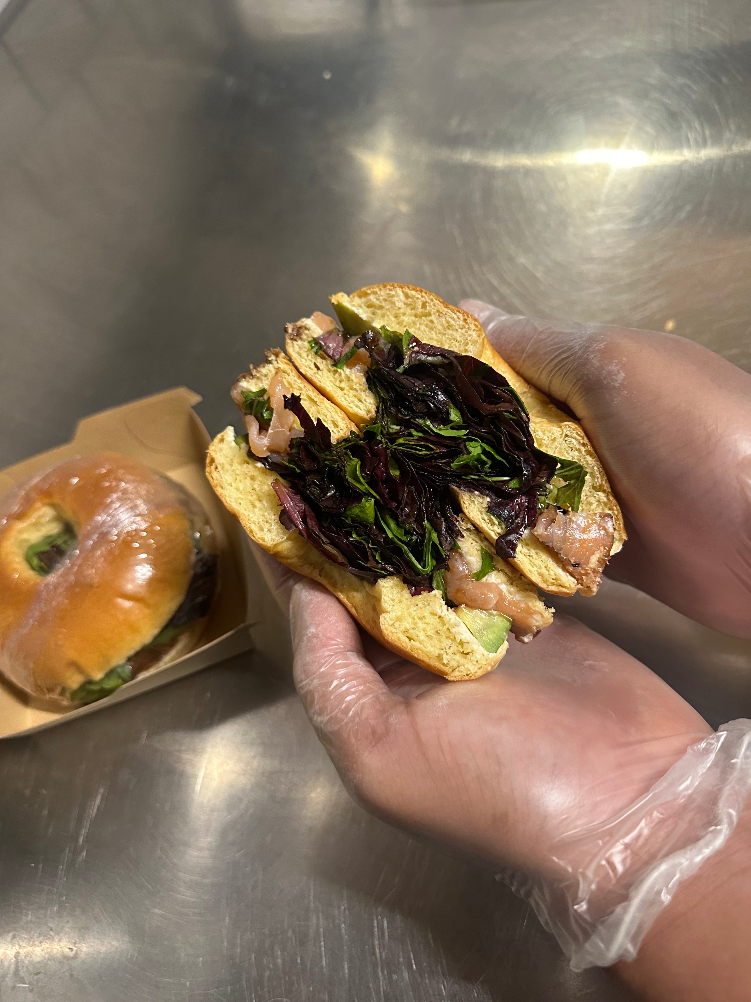Bagel Saumon/Avocat