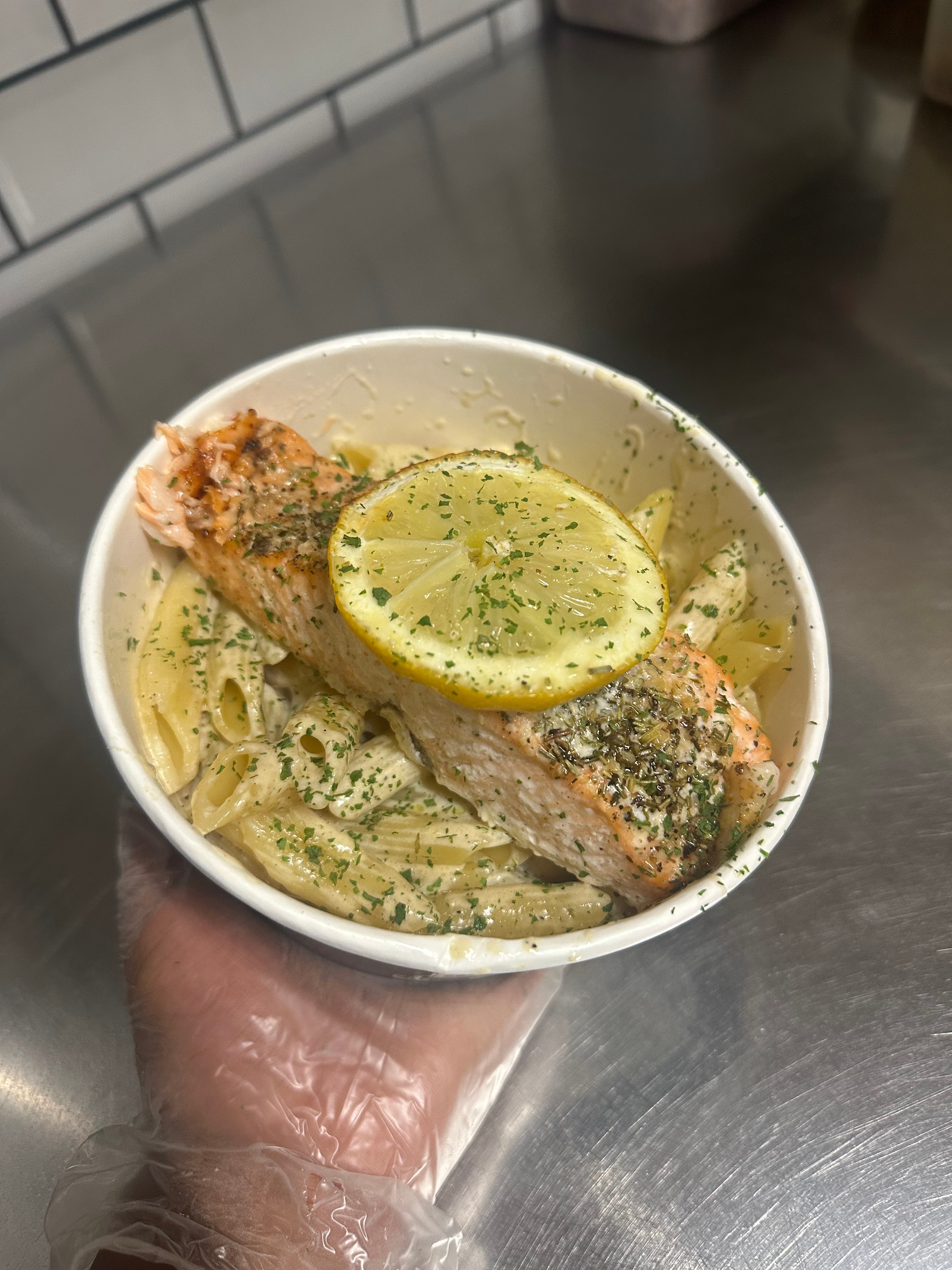 Menu Gourmand Pavé de Saumon