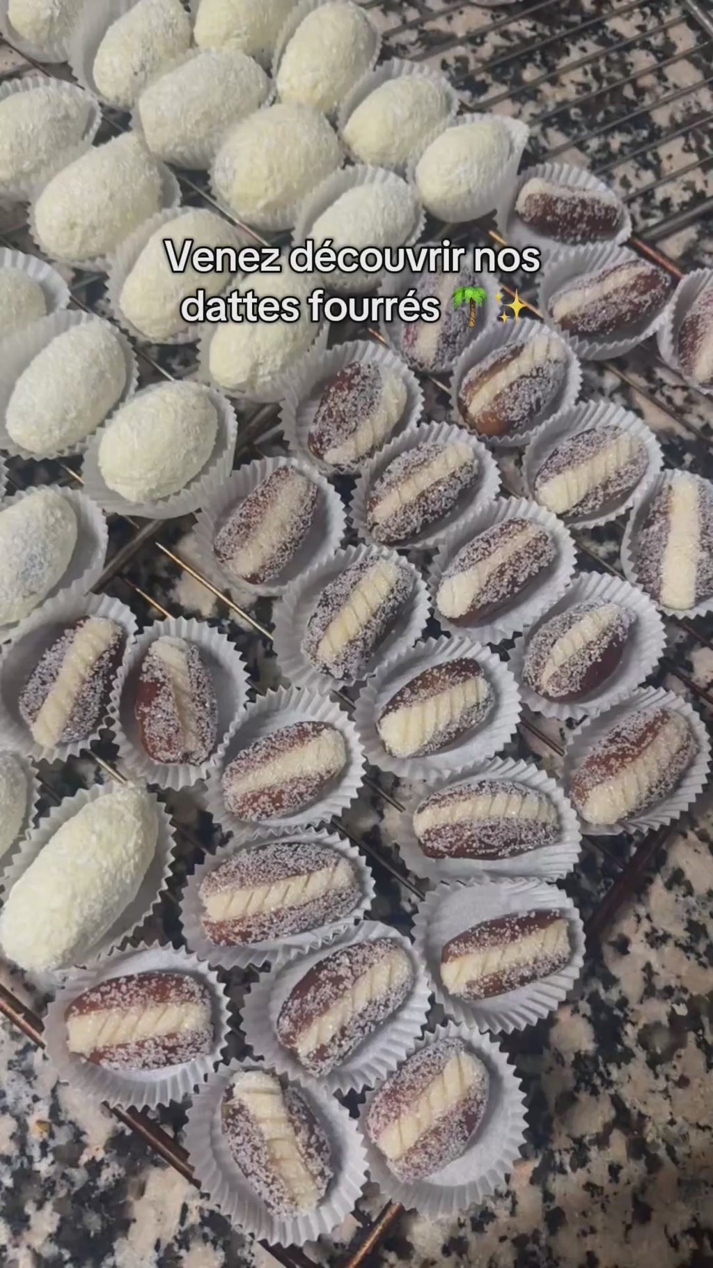 Dattes enrobées