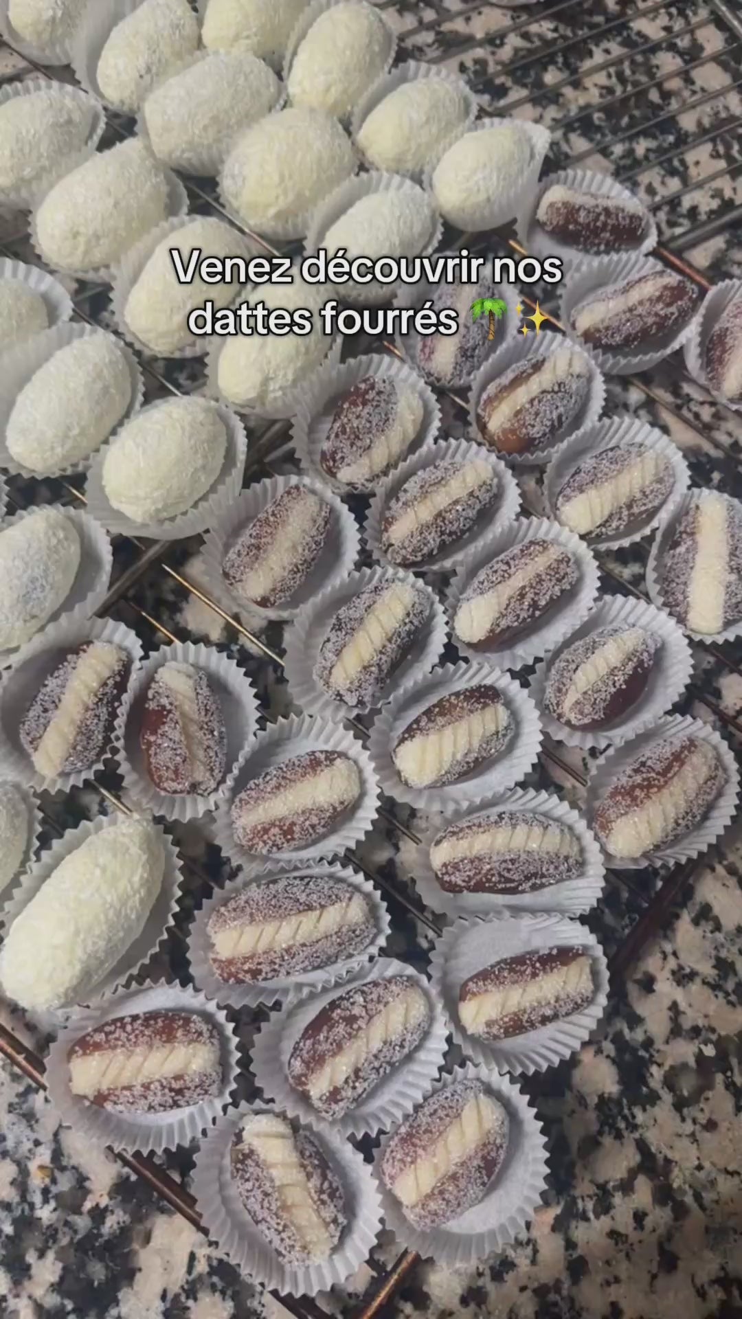 Dattes enrobées